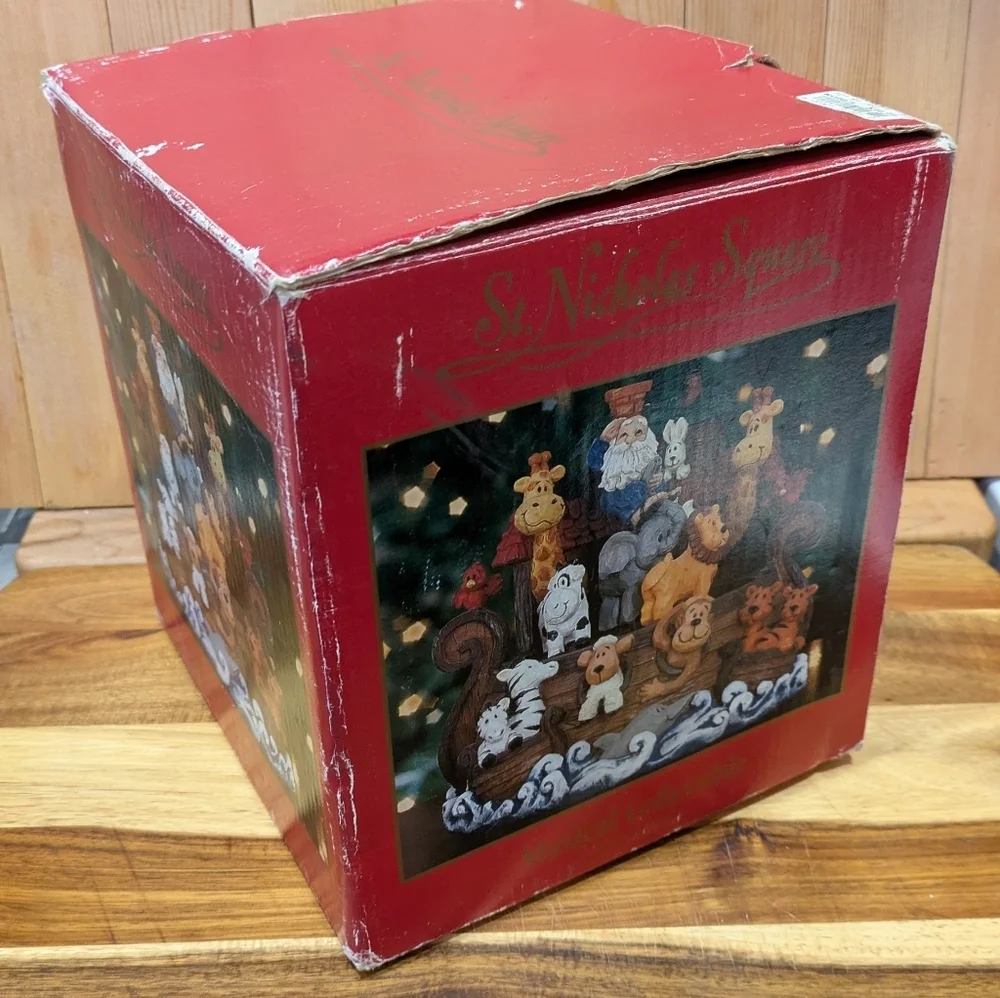 St. Nicholas Square Multicolor Noah's Ark Display Shelf